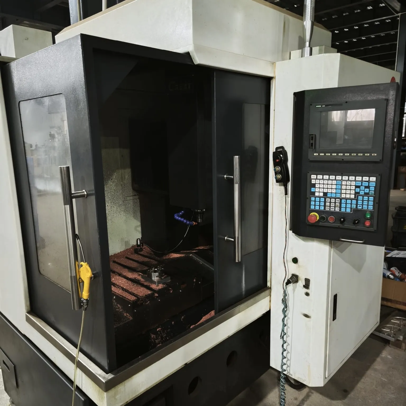 CNC machining centre in the toolroom